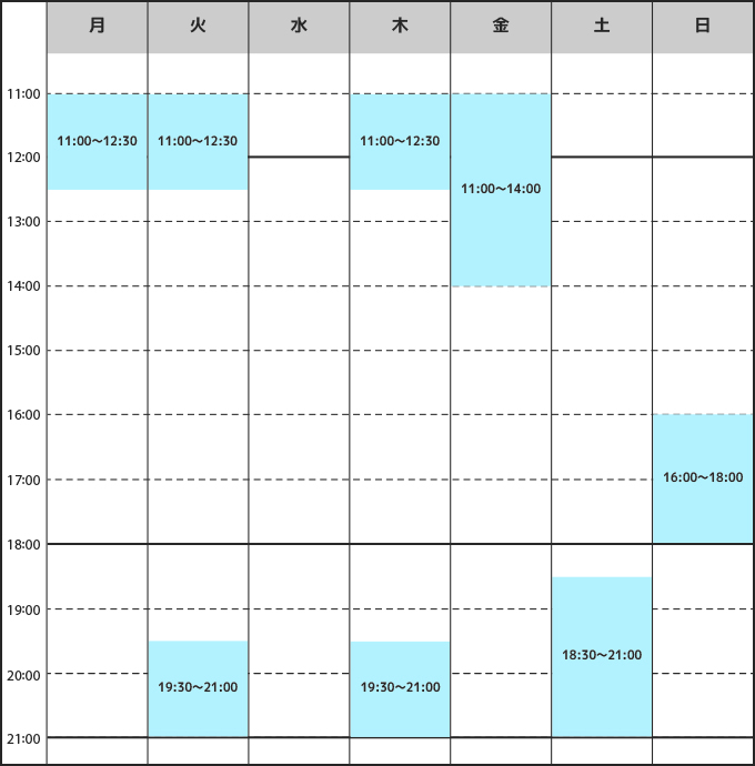 バレエ教室グランジュッテ/個人レッスン時間枠
